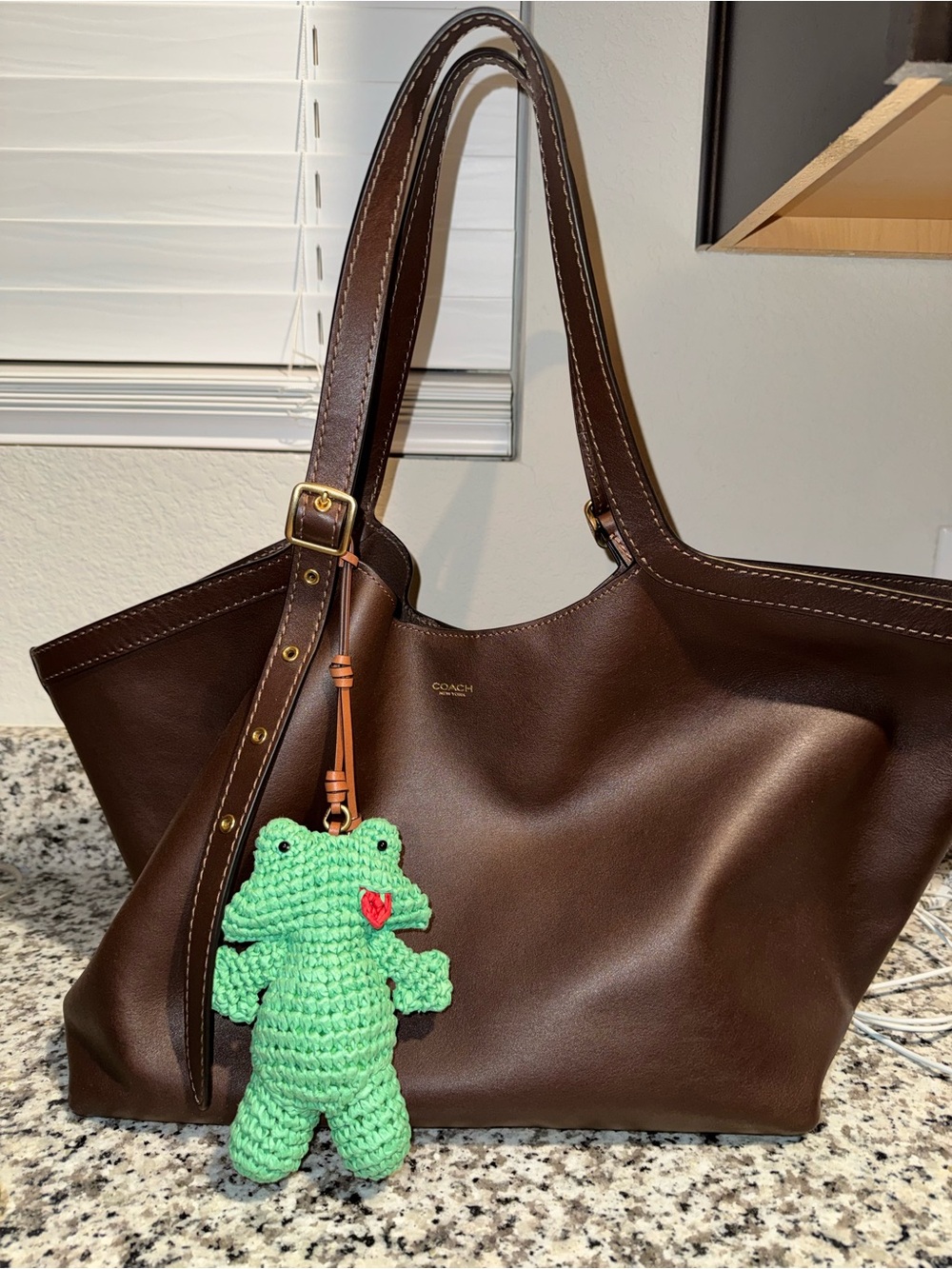 COACH Gramercy tote in Maple (NWOT)